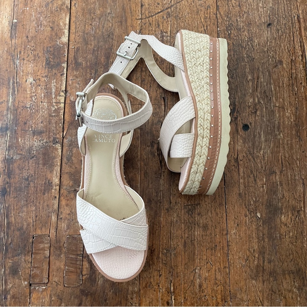 Vince Camuto Martinda Espadrille Wedge Platform Sandals